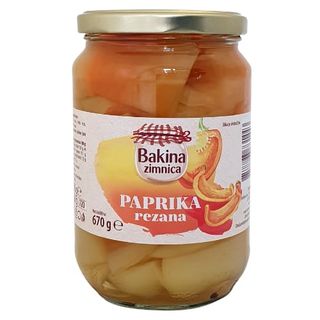 Kis. Paprika Rez. Bak. Zimnica 670 g