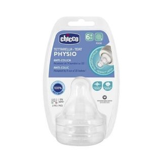 CHICCO MONTE cucla silikon 6m+ perfect brzi protok 2 KOM