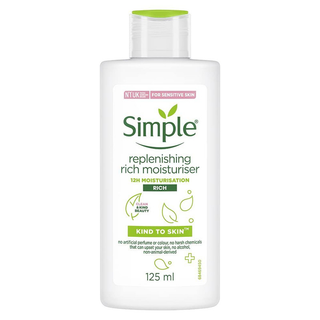 Simple Replenishing Rich Moisturiser, 125ml