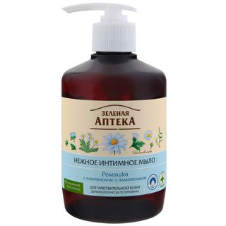 Мило для інтимної гігіени 370 мл Зеленая аптека Ромашка