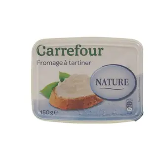 Fromage À Tartiner Nature Carrefour 150G