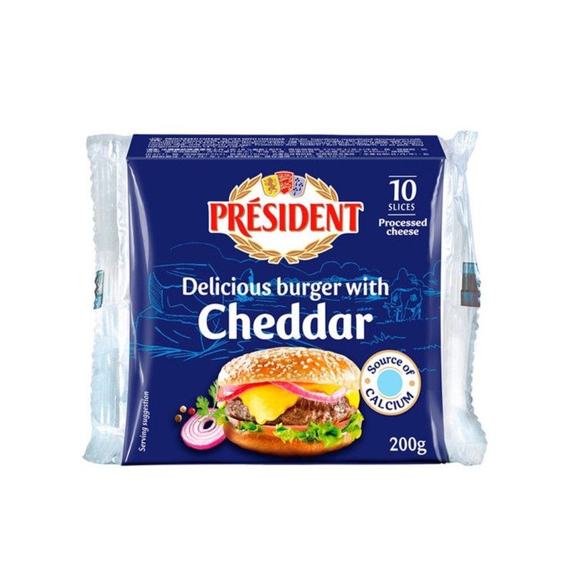 President Hamburger Slices * 12 200G