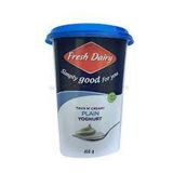 Fresh dairy yoghurt plain 450g