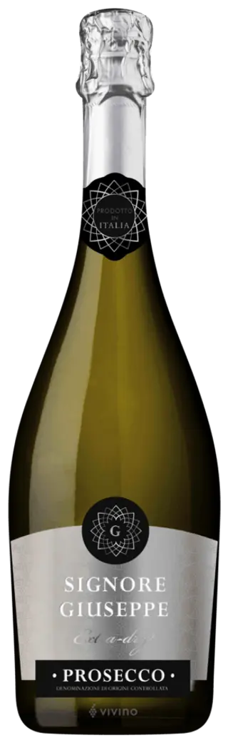 Signore Giuseppe Prosecco Sparkling White Wine 750Ml