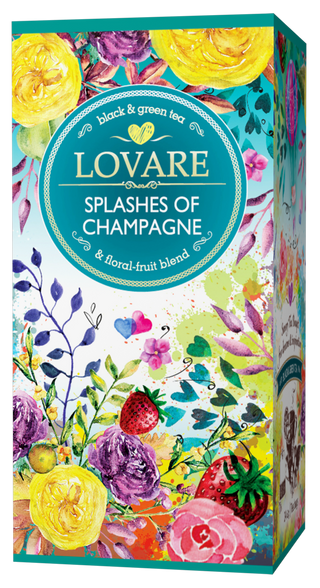 LOVARE Splashes of Champagne Tea, 24x2g