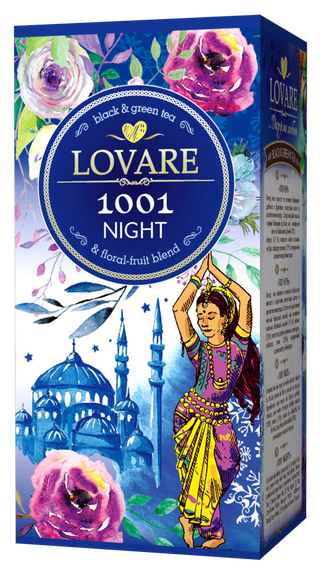 LOVARE 1001 Noches Floral-Fruit Tea, 24x2g