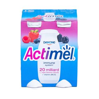 ACTIMEL Iaurt de baut Cu fructe de padure 4*100g