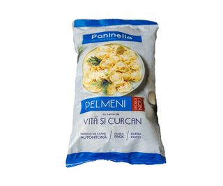 PANINELLA Pelmeni cu carne de curcan și vită 0,8kg