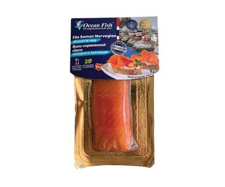 OCEAN FISH Somon file afumat 200g