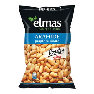 Arahide decojite si prajite cu sare Elmas, 140 g