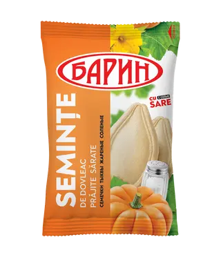 BARIN Seminte de dovleac prajite cu sare 110g