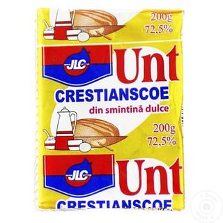 JLC Unt din  smântână dulce Țărănesc 72.5 %