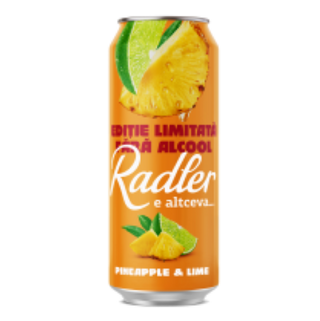 Bere Radler Ananas Fara Alcool 0.5L CAN