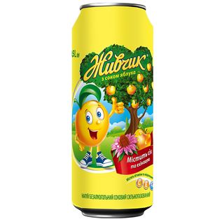 Βивчик Apple carbonated Beverage, 500ml
