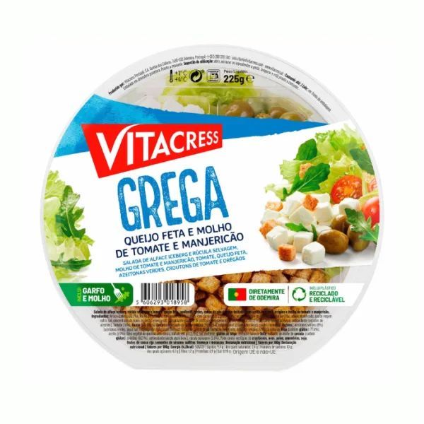 Vitacress Salada Grega 225g
