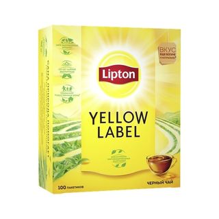 LIPTON Ceai Yellow Label 100x2g