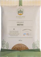 Satvan Orgo Organic Fenugreek Seeds, 200g