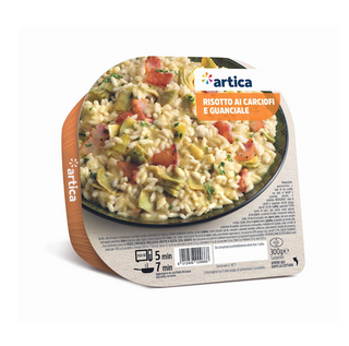 Risotto ai carciofi e guanciale 300G Artica