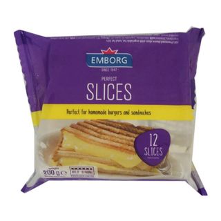 Emborg Perfect Slices Mild Taste Cheese 200Gm