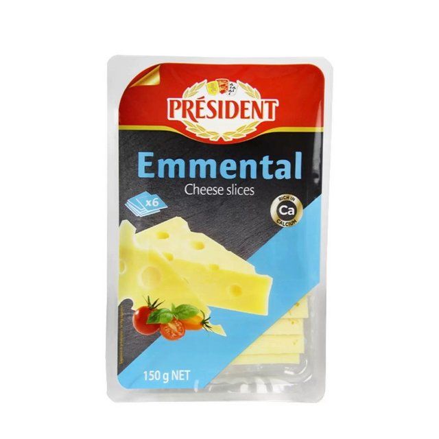 President Emmental Cheese Slice150G