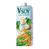 V-soy soya bean milk low sugar 1ltr