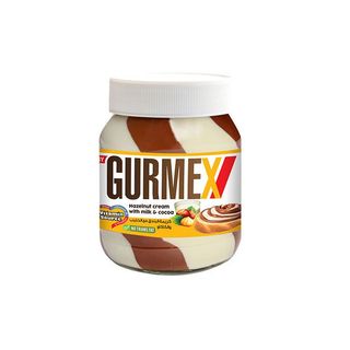 კაკაოს.თხილ პასტა დუო 350გრ გურმექსი