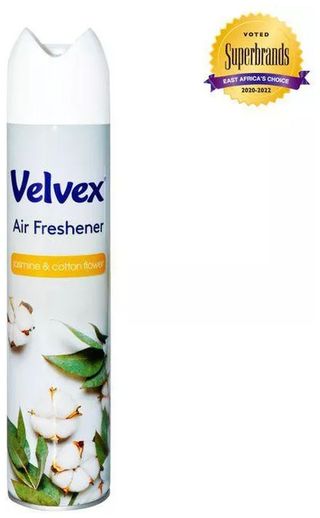 VELVEX 300ML AIR FRESHNER JASMINE & COTTON FLOWER