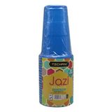 Techpak Jazi Blue Glasses 300ml, 25-Pack
