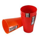 Rok Glass Coloured T4 Red-Orange