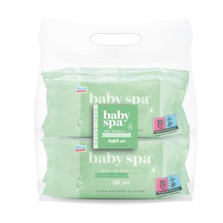 Baby spa vlažne maramice sa kamilicom 4x64 kom