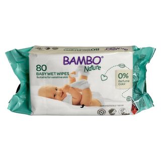 Bambo vlažne maramice Nature Eco 80 kom