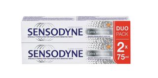 SENSODYNE ZUBNA PASTA EXTRA WHITENING 75ML DUO PACK -39284
