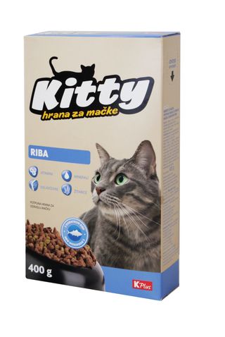 Hr Za Mačke Kitty Sm Riba 400G