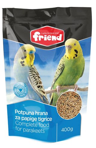 Hrana Za Papige Tigrice 400G Friend