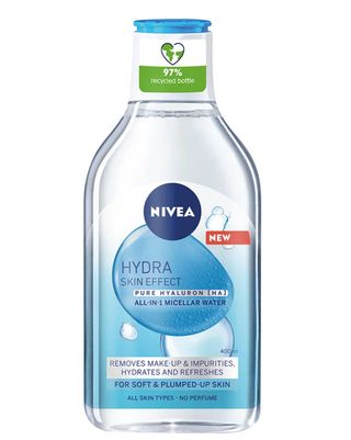 NIVEA Hydra Skin Effect Pure Hyaluron Мицеларна вода, 400 ml / 00101410