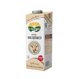 MLIJEKO KOZJE UHT 3% mm s čepom 1 l