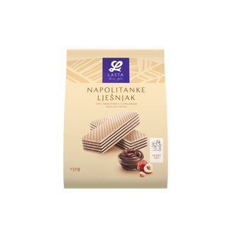 Napolitanka Lješnjak 150G Lasta