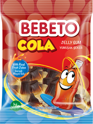 Bebeto Cola Jelly Gum 80G