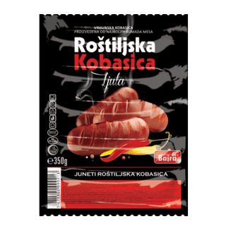 Kobasica Ljuta Roštiljska 260 Gr Bajra