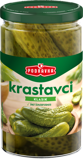 Krastavac Kiseli 670 Gr Podravka