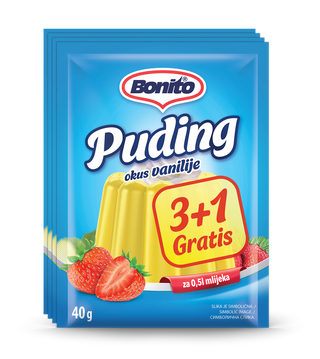 Puding Vanilija 160G 3+1 Gratis