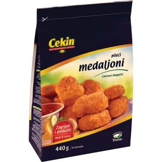 Cekin Panirani Pileći Medaljoni 440g (smrznuto)