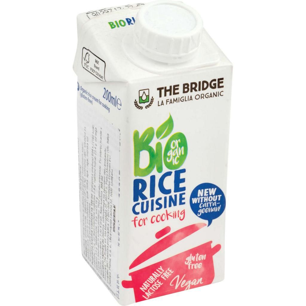 Creme de Cozinha de Arroz Bio The Bridge 200 Ml