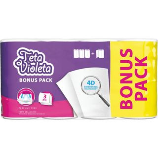 Ubrus Teta Violeta 3Sl. 3+1 Gratis