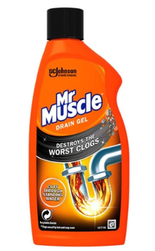 Mr Muscle Drain Gel, 500Ml