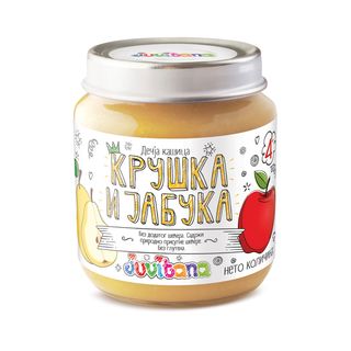 Juvitana Kasica Od Kruske I Jabuke 128g