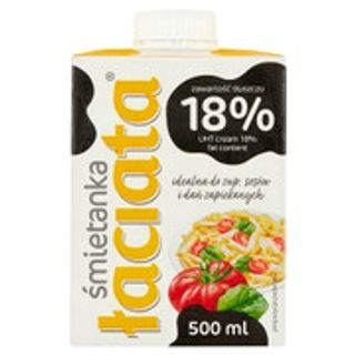 Łaciata Śmietanka 18 % 500 ml