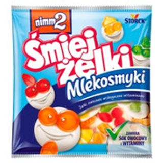 nimm2 Śmiejżelki Mlekosmyki Żelki owoc. z witaminami 90 g