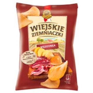 Чіпси Wiejskie Ziemniaczki картопляні зі смаком бекону 130 г