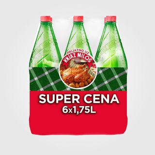 Knjaz Miloš voda gazirana 6x1,75 L